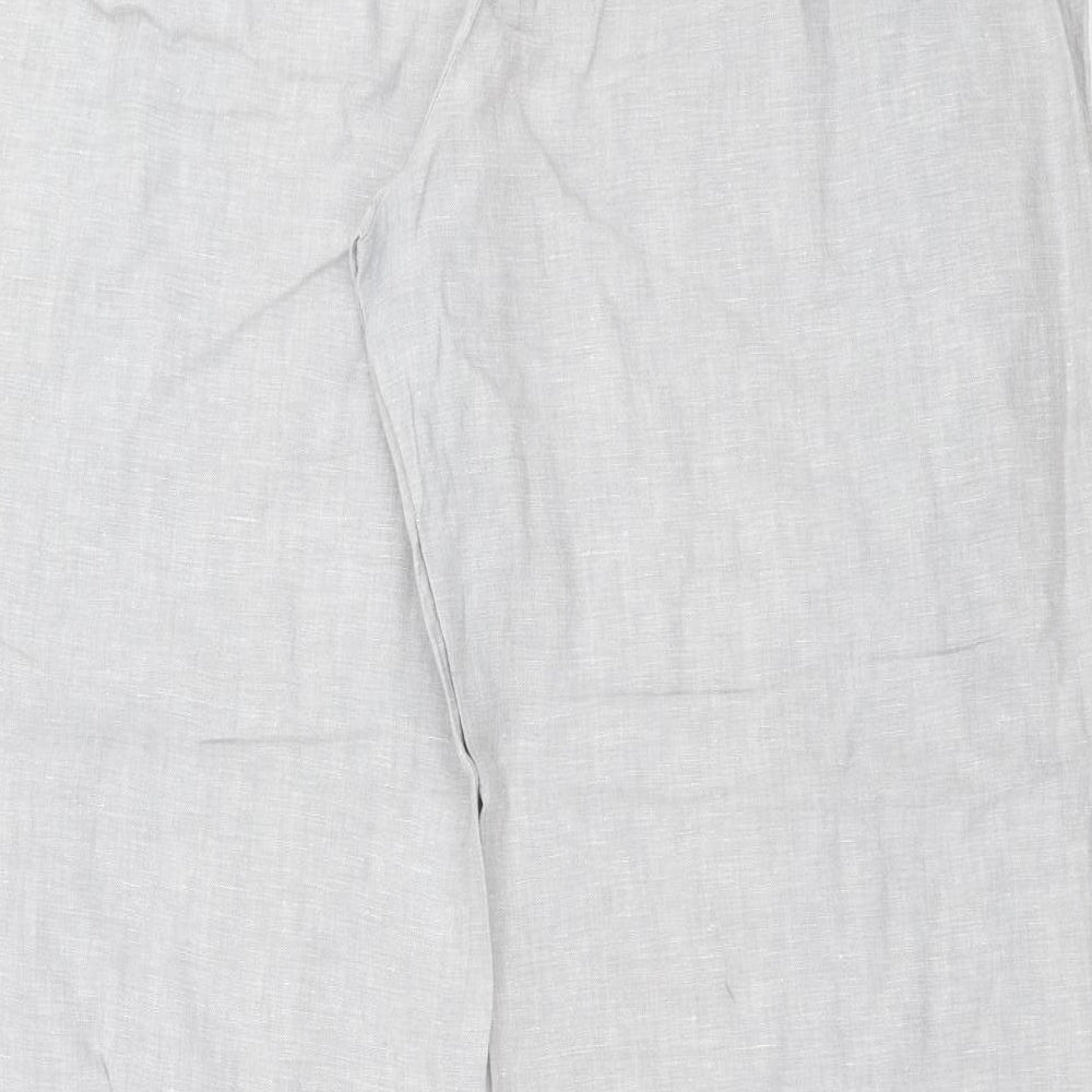 Marks and Spencer Womens Grey   Trousers  Size 18 L27 in