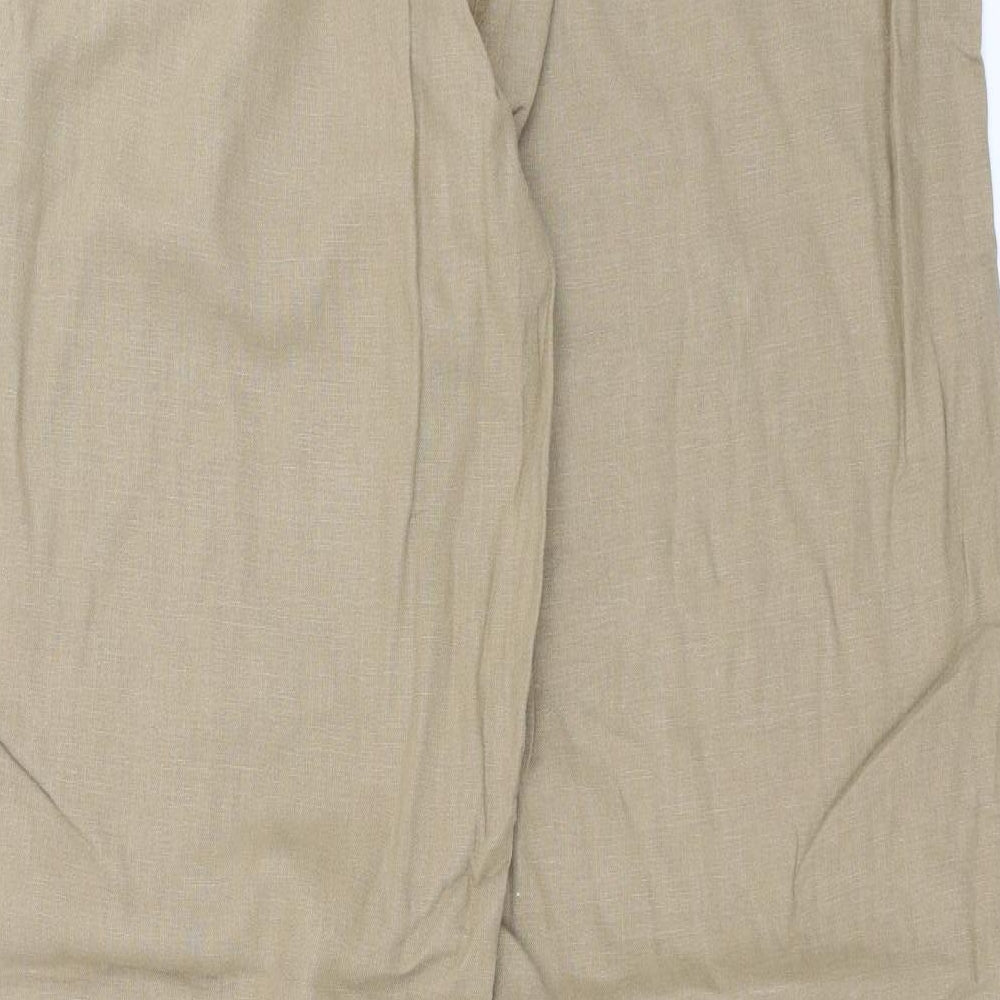 Marks and Spencer Womens Beige   Trousers  Size 16 L30 in