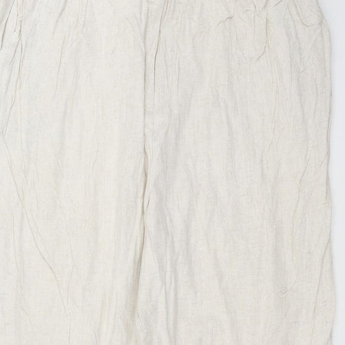 Kaleidoscope Womens Beige   Trousers  Size 18 L25 in