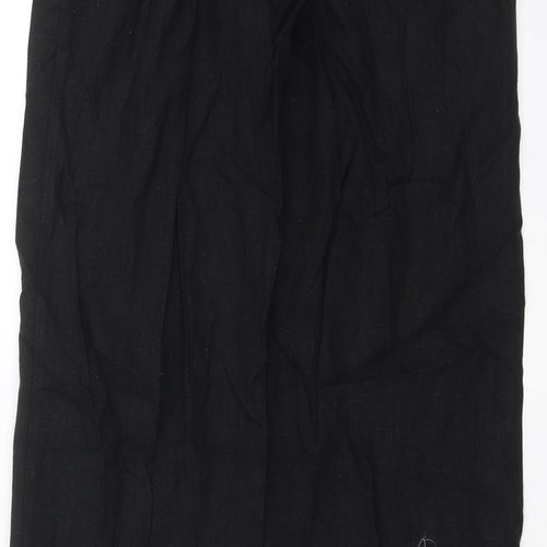Primark Womens Black   Trousers  Size 8 L28 in