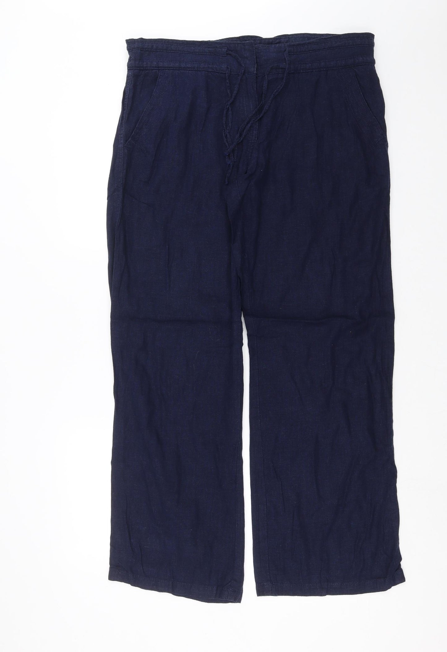 NEXT Womens Blue   Trousers  Size 14 L30 in