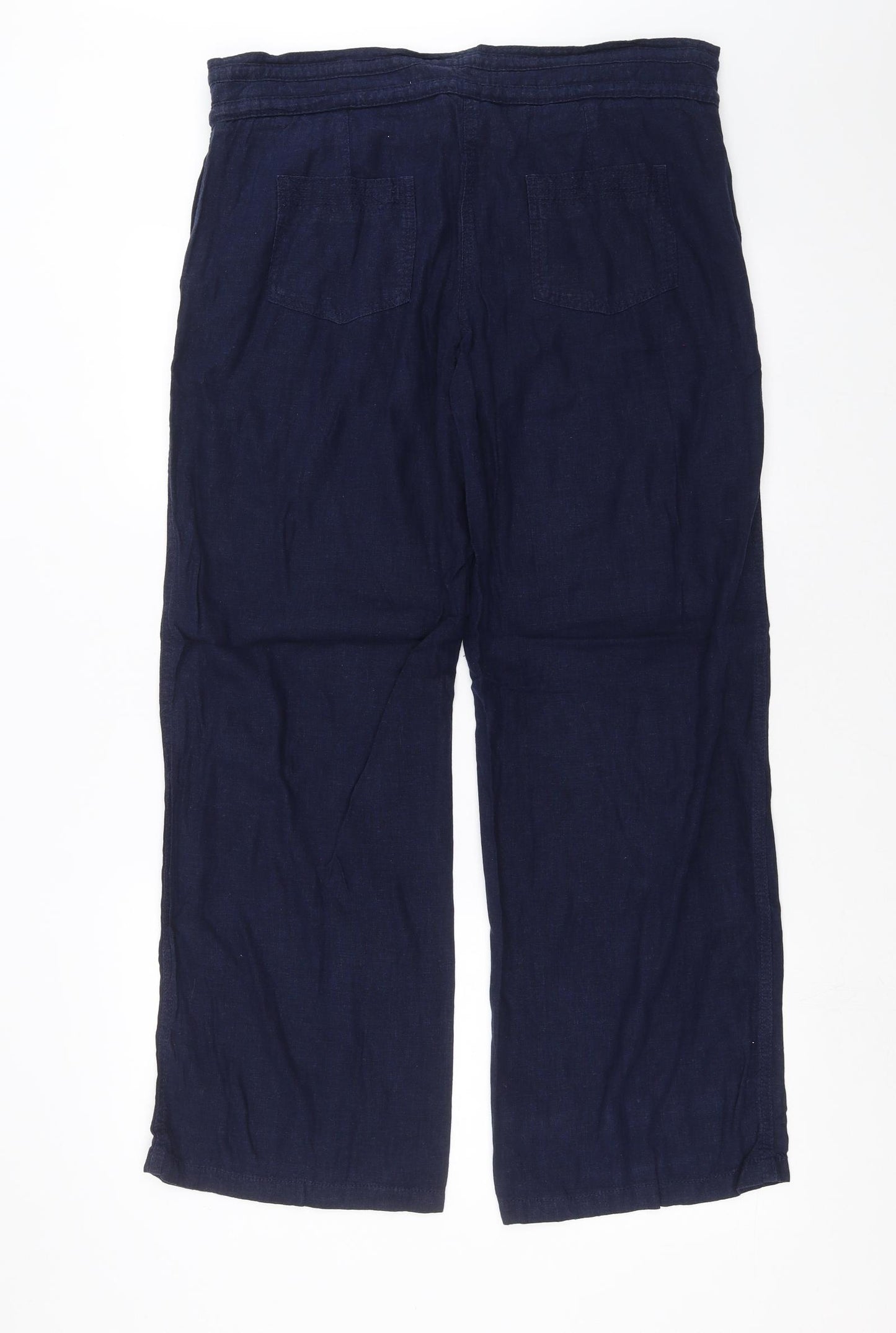 NEXT Womens Blue   Trousers  Size 14 L30 in
