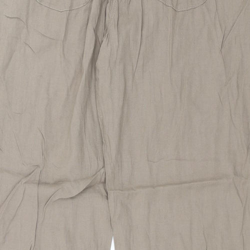 George Womens Brown   Trousers  Size 18 L28 in
