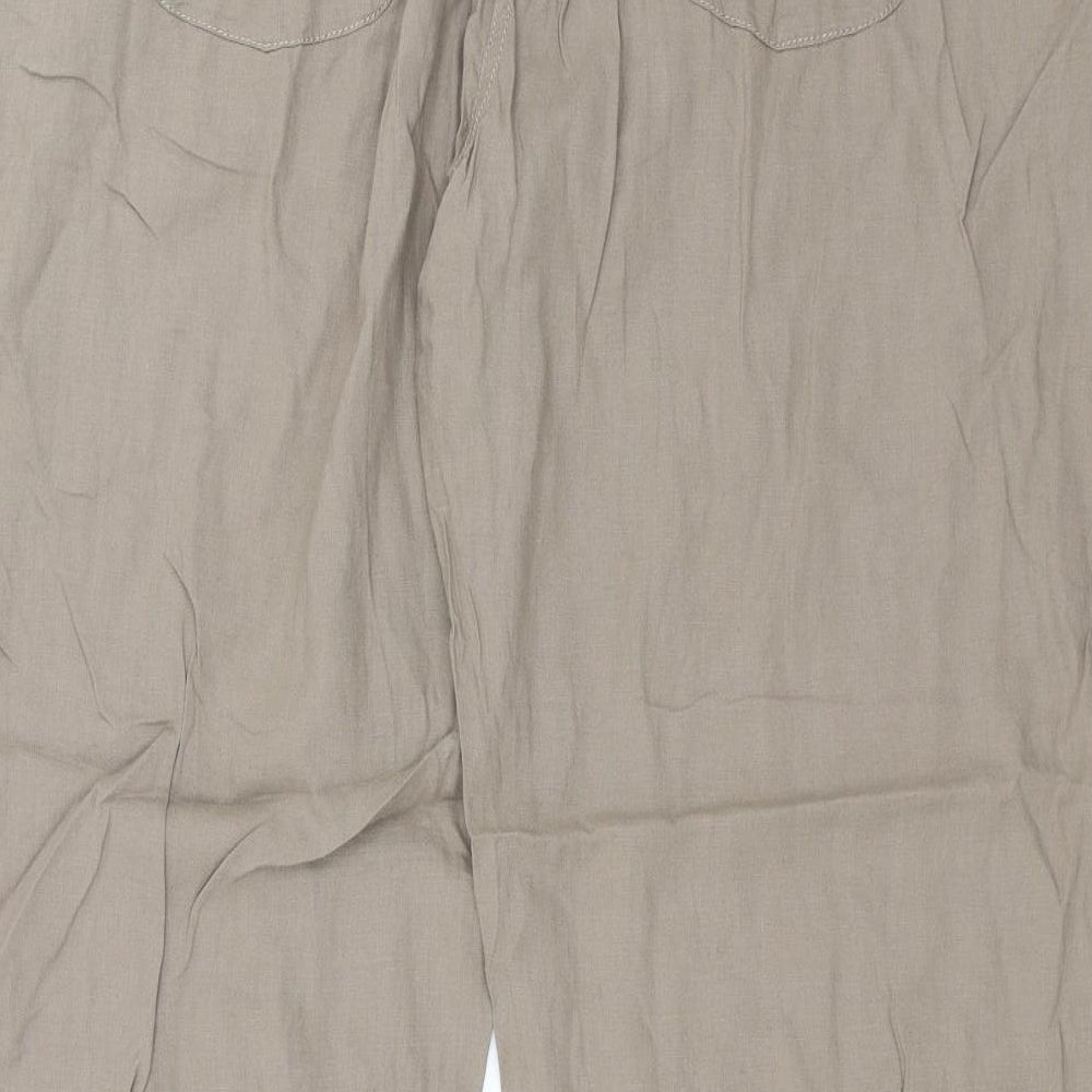 George Womens Brown   Trousers  Size 18 L28 in
