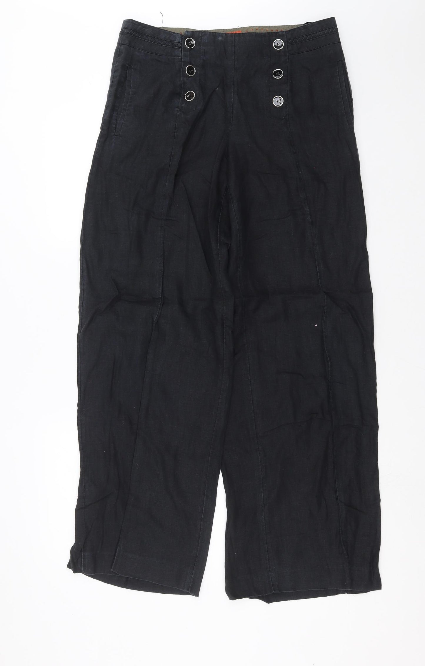 Betty Jackson Womens Black   Trousers  Size 12 L31 in
