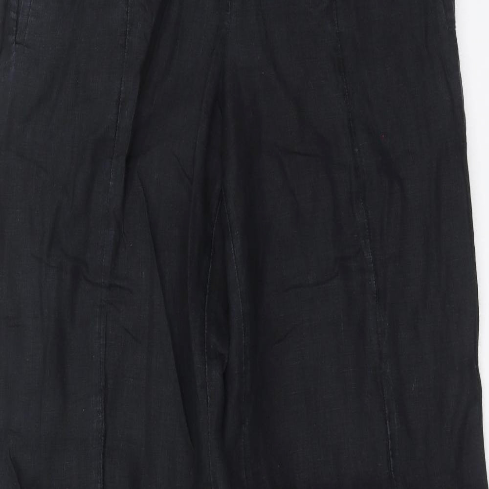 Betty Jackson Womens Black   Trousers  Size 12 L31 in