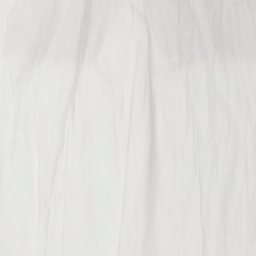 Marks and Spencer Womens White   Trousers  Size 12 L31 in