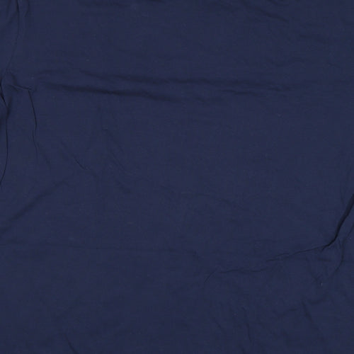 Gildan Mens Blue    T-Shirt Size XL