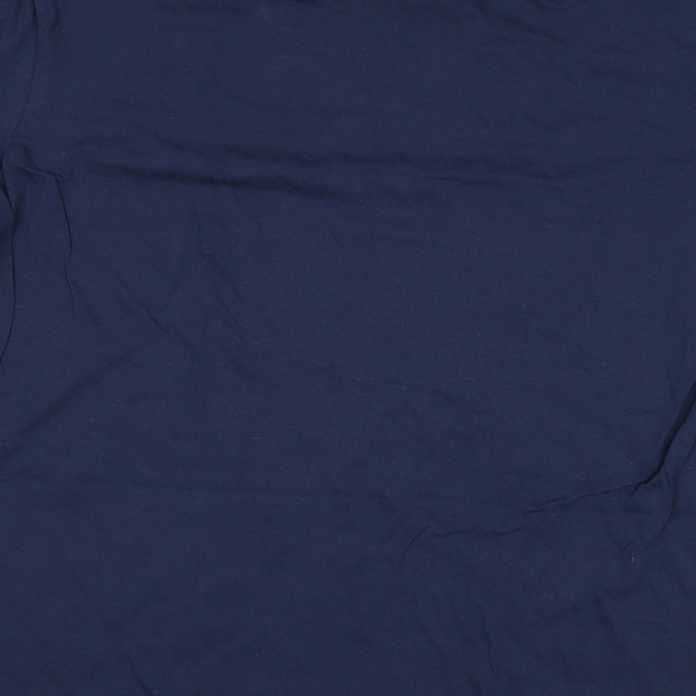 Gildan Mens Blue    T-Shirt Size XL