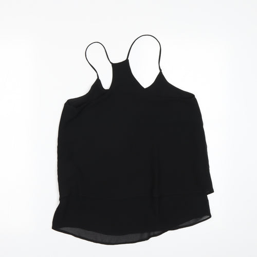 New Look Womens Black   Basic Tank Size 8