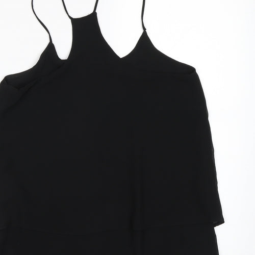 New Look Womens Black   Basic Tank Size 8