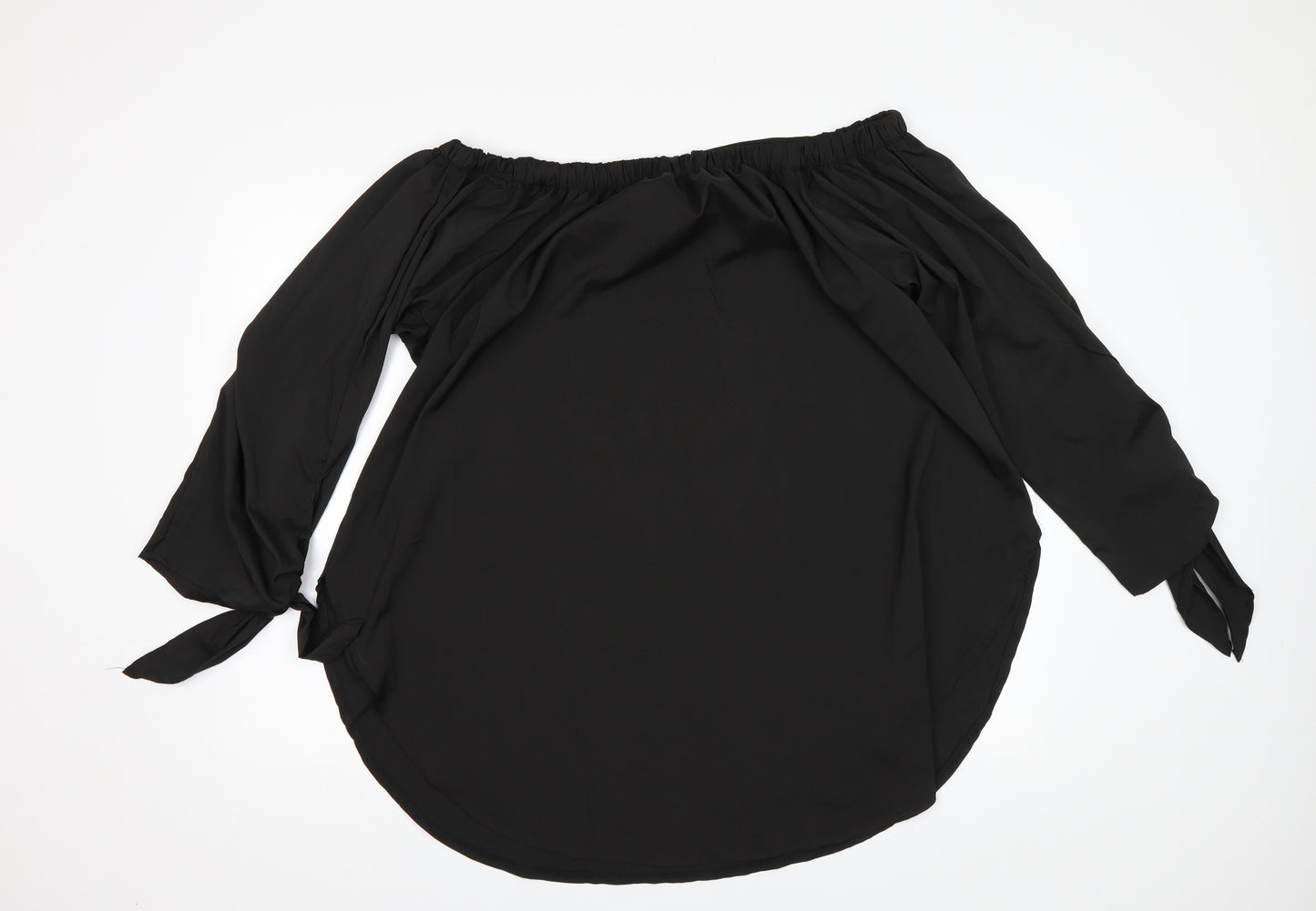 Zanzea Womens Black   Basic T-Shirt Size 3XL