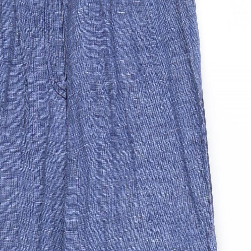 Zaffin Womens Blue   Trousers  Size 12 L22 in