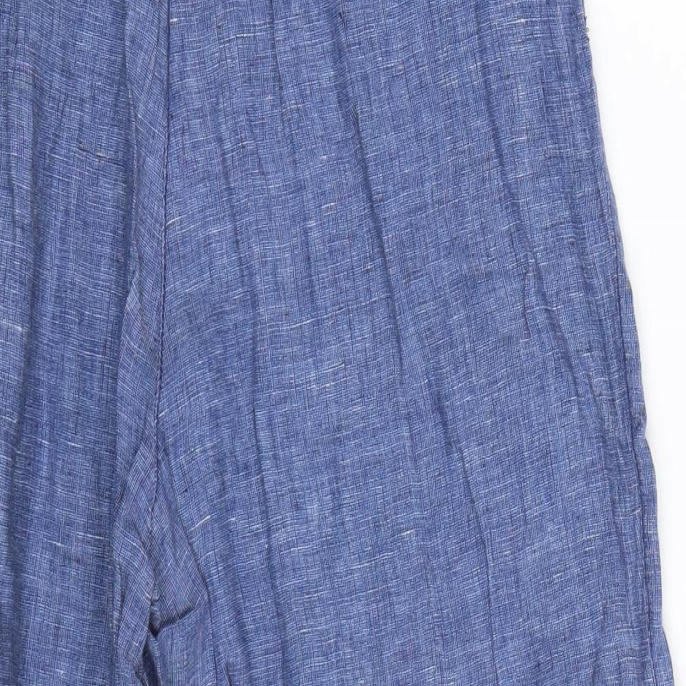 Zaffin Womens Blue   Trousers  Size 12 L22 in