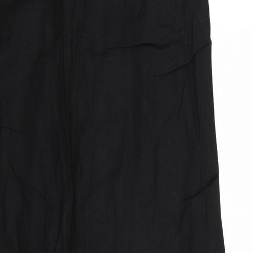 NEXT Womens Black   Trousers  Size 12 L28 in