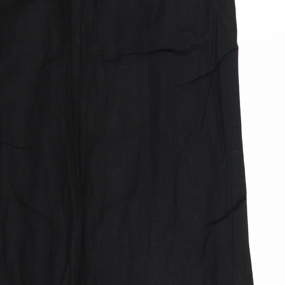 NEXT Womens Black   Trousers  Size 12 L28 in