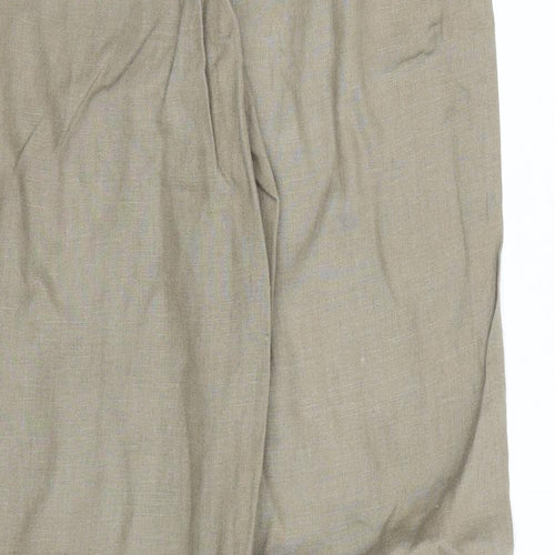 M&S Womens Brown   Trousers  Size 12 L28 in