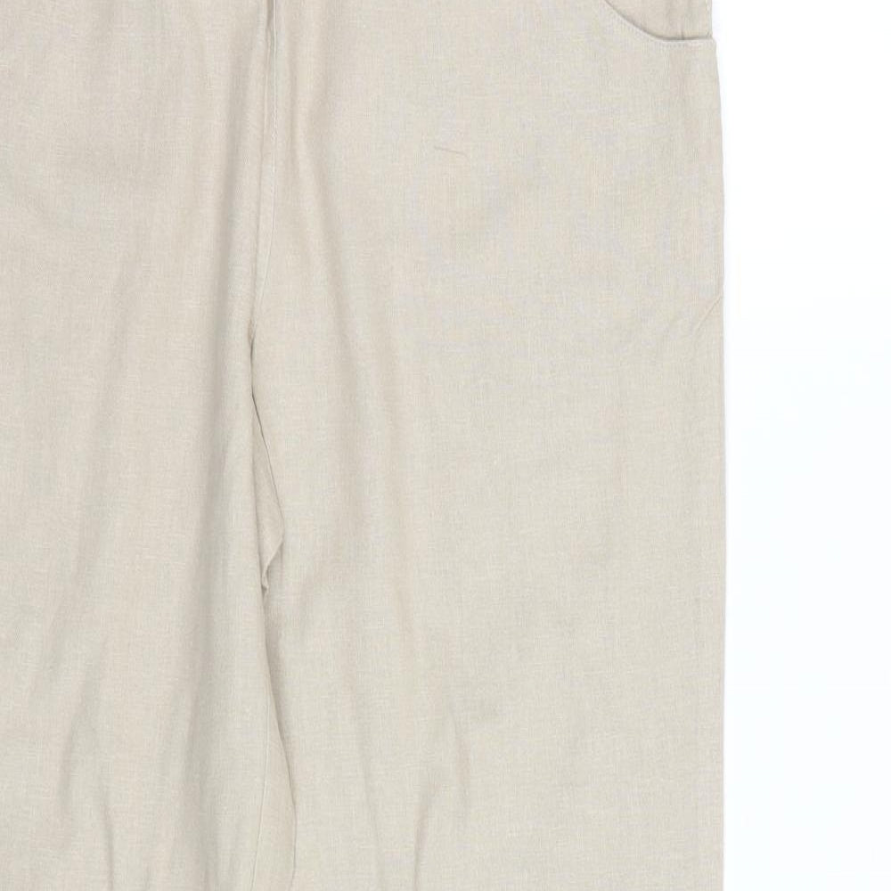 Preworn Womens Beige   Trousers  Size 30 L27 in