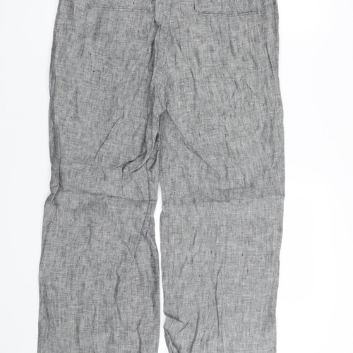 TU Womens Grey   Trousers  Size 12 L26 in