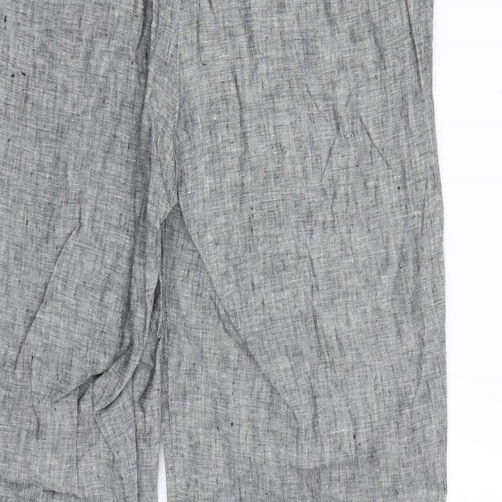 TU Womens Grey   Trousers  Size 12 L26 in