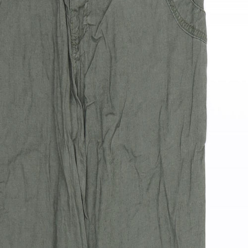 New Look Womens Green   Trousers  Size 12 L28 in