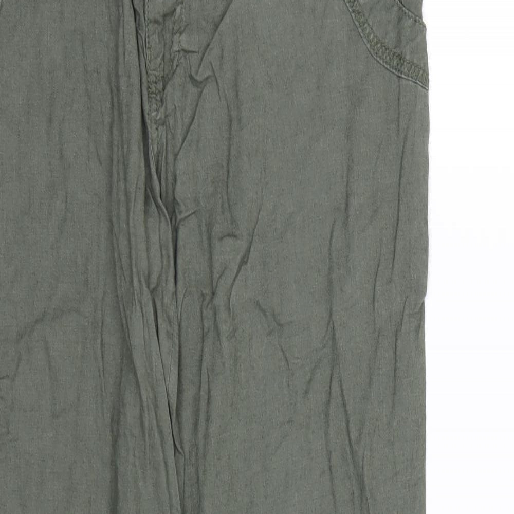 New Look Womens Green   Trousers  Size 12 L28 in