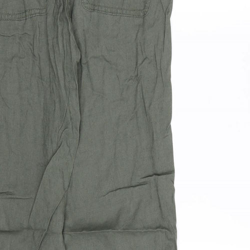 New Look Womens Green   Trousers  Size 12 L28 in