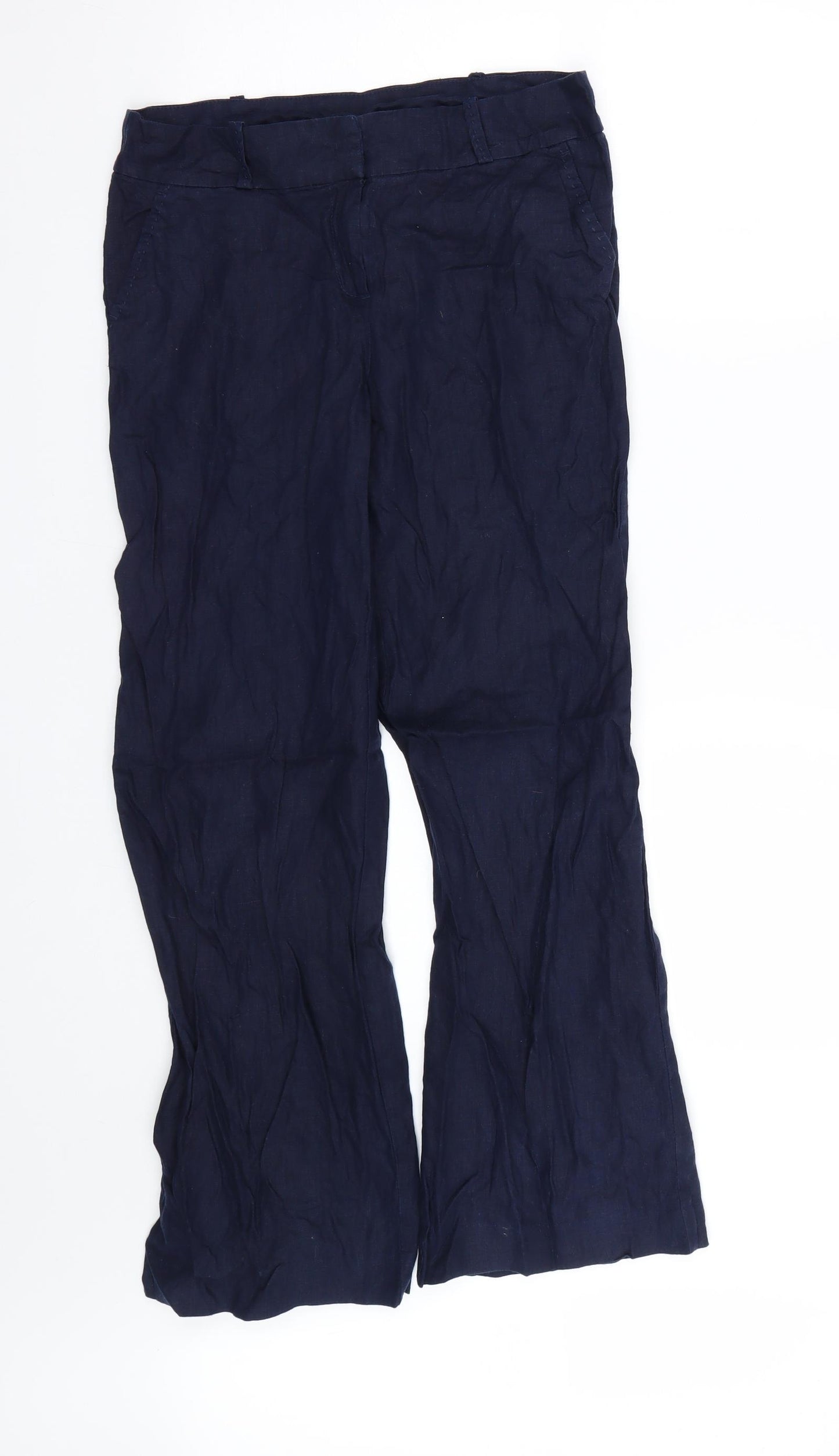 TU Womens Blue   Trousers  Size 10 L27 in