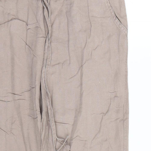justliving Womens Brown   Trousers  Size M L24 in