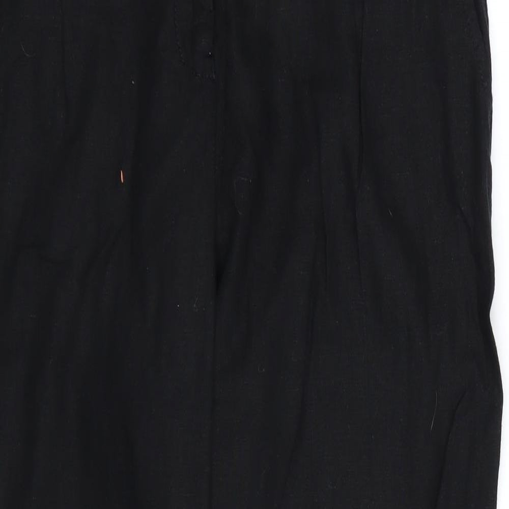 NEXT Womens Black   Trousers  Size 14 L28 in