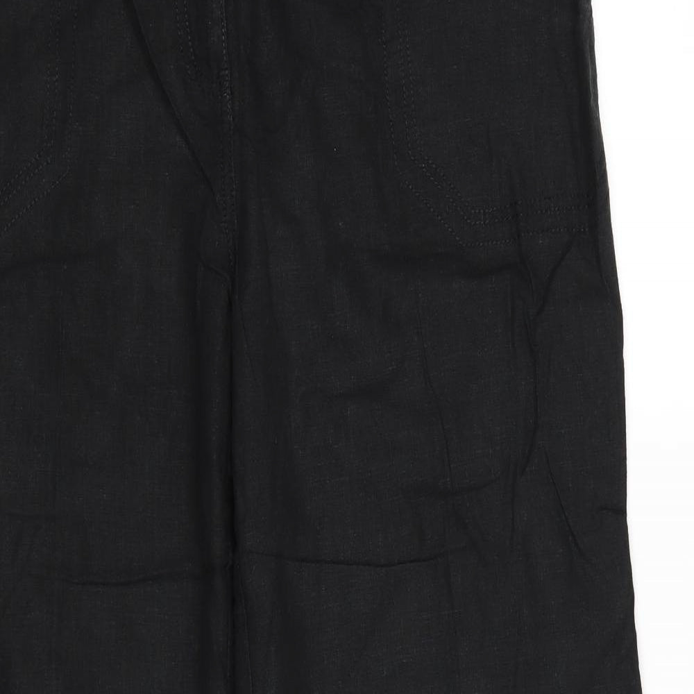 NEXT Womens Black   Trousers  Size 16 L27 in