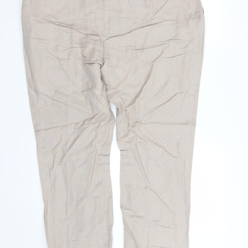 Papaya Womens Brown   Trousers  Size 18 L24 in