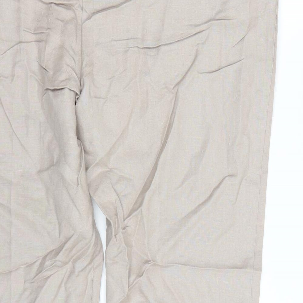 Papaya Womens Brown   Trousers  Size 18 L24 in
