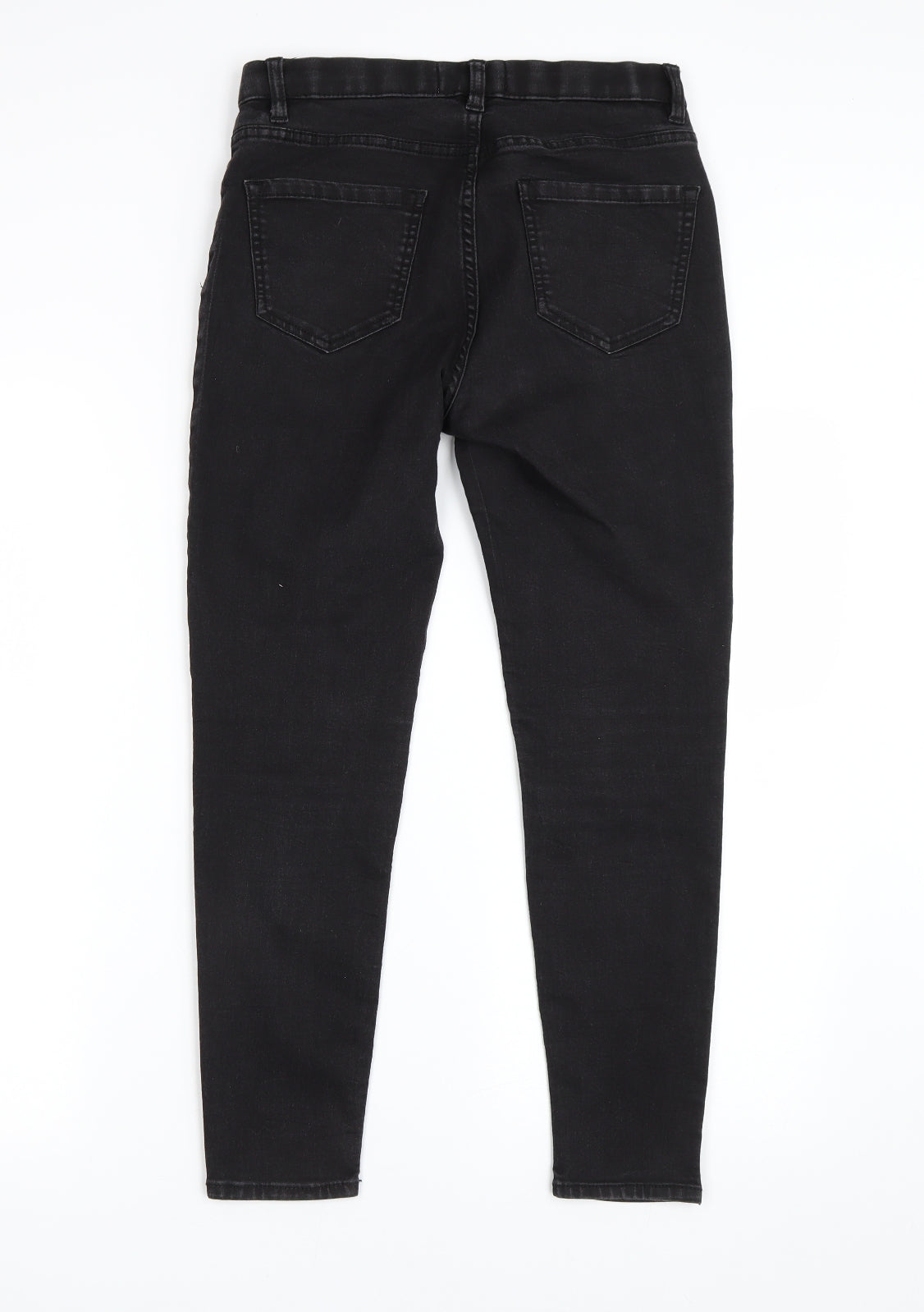 New Look Womens Black  Denim Jegging Jeans Size 10 L24 in