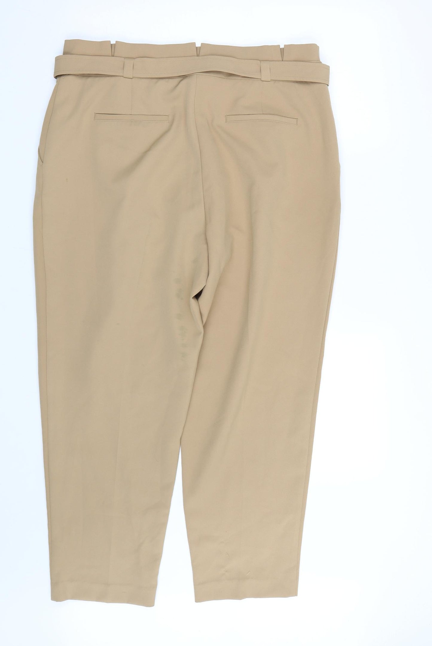 New Look Womens Brown   Trousers  Size 16 L24 in