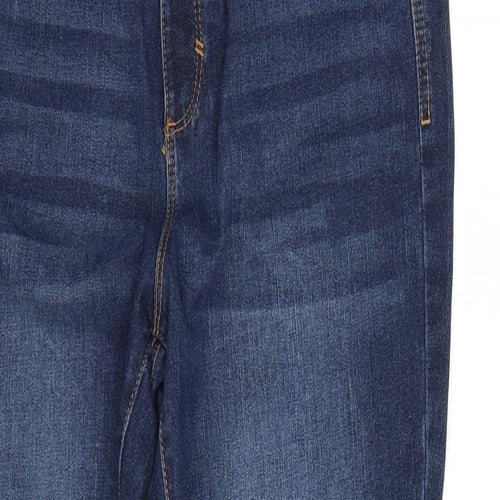 Sound/Stlye Womens Blue  Denim Skinny Jeans Size 12 L27 in