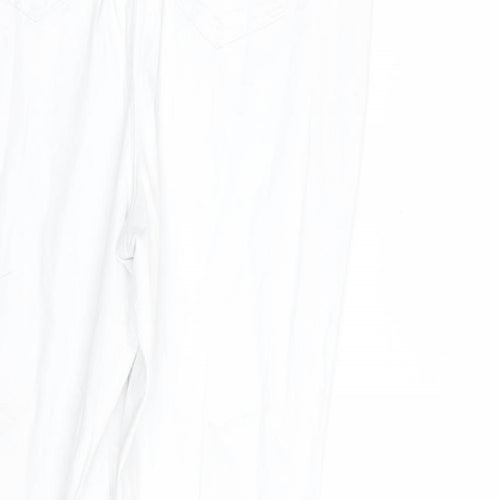 Vice Womens White   Skinny Jeans Size 16 L26 in