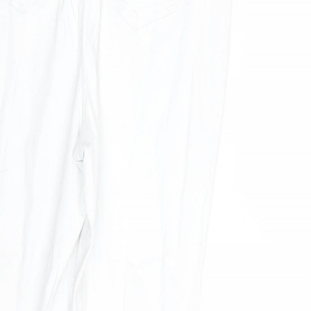 Vice Womens White   Skinny Jeans Size 16 L26 in