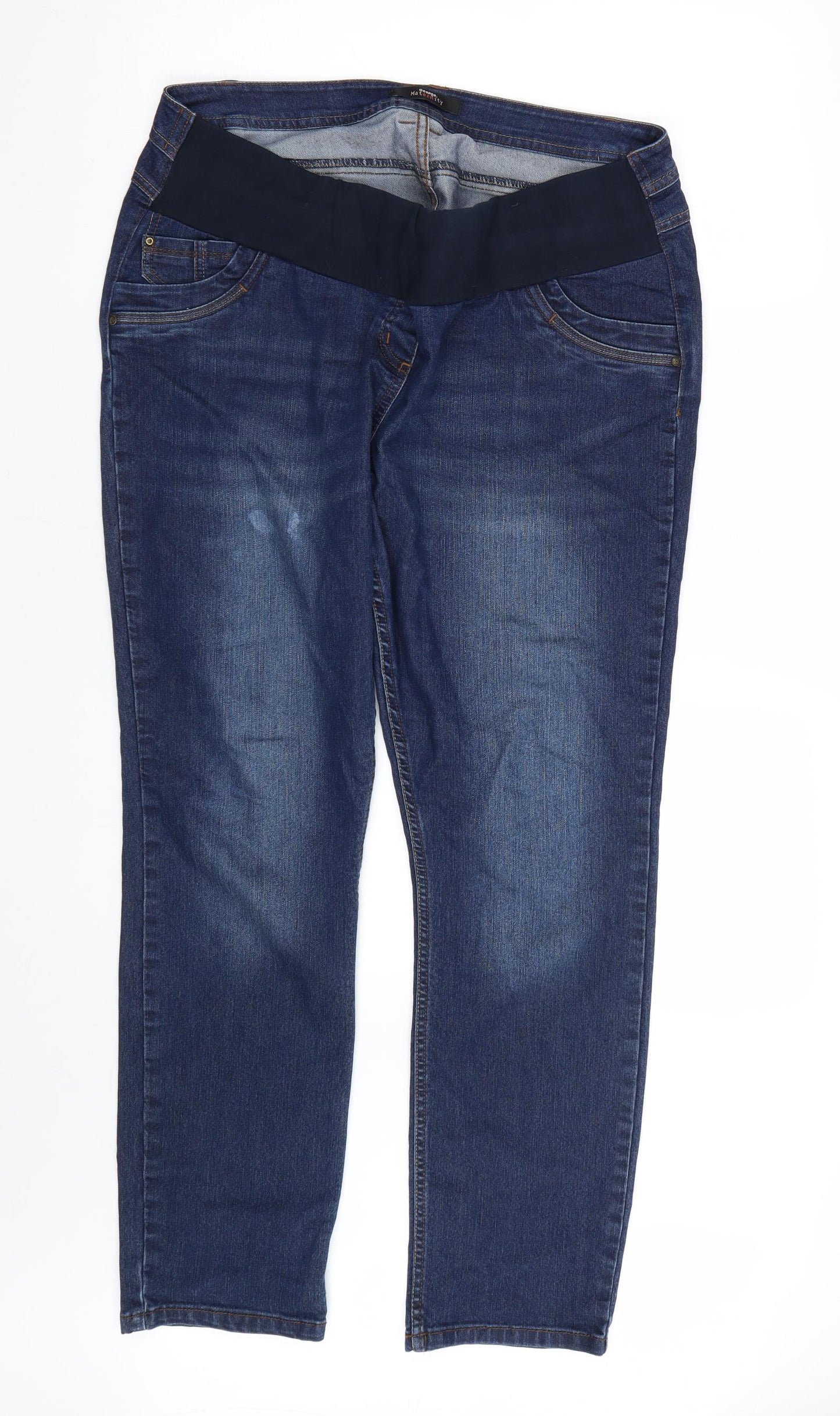 George Womens Blue   Skinny Jeans Size 16 L28 in