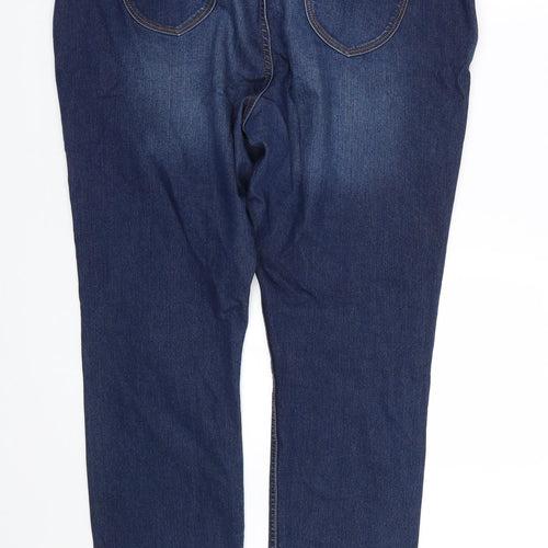 George Womens Blue   Skinny Jeans Size 16 L28 in