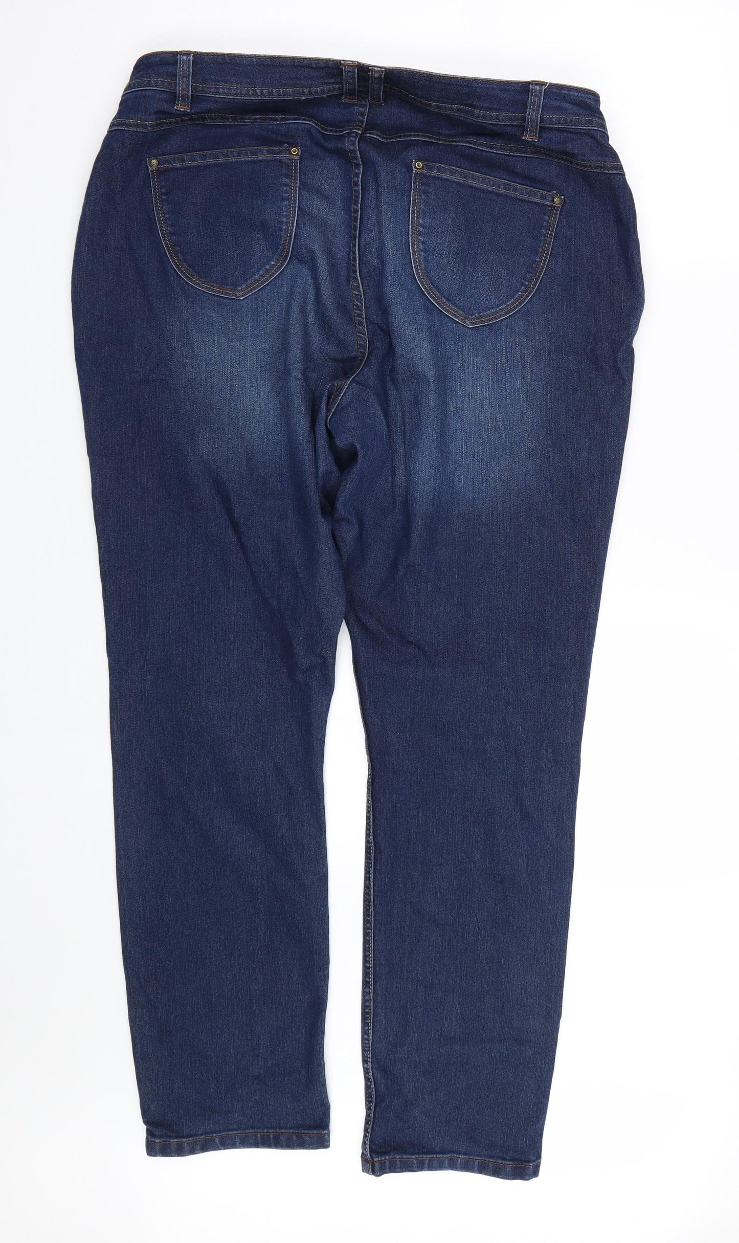 George Womens Blue   Skinny Jeans Size 16 L28 in