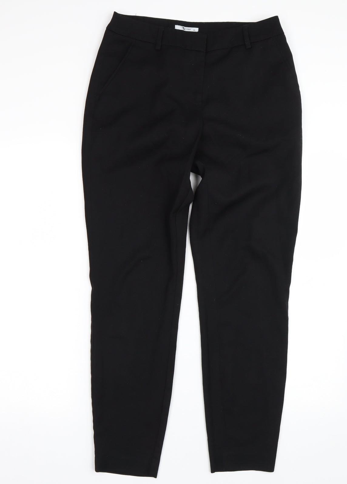TU Womens Black   Trousers  Size 10 L27 in