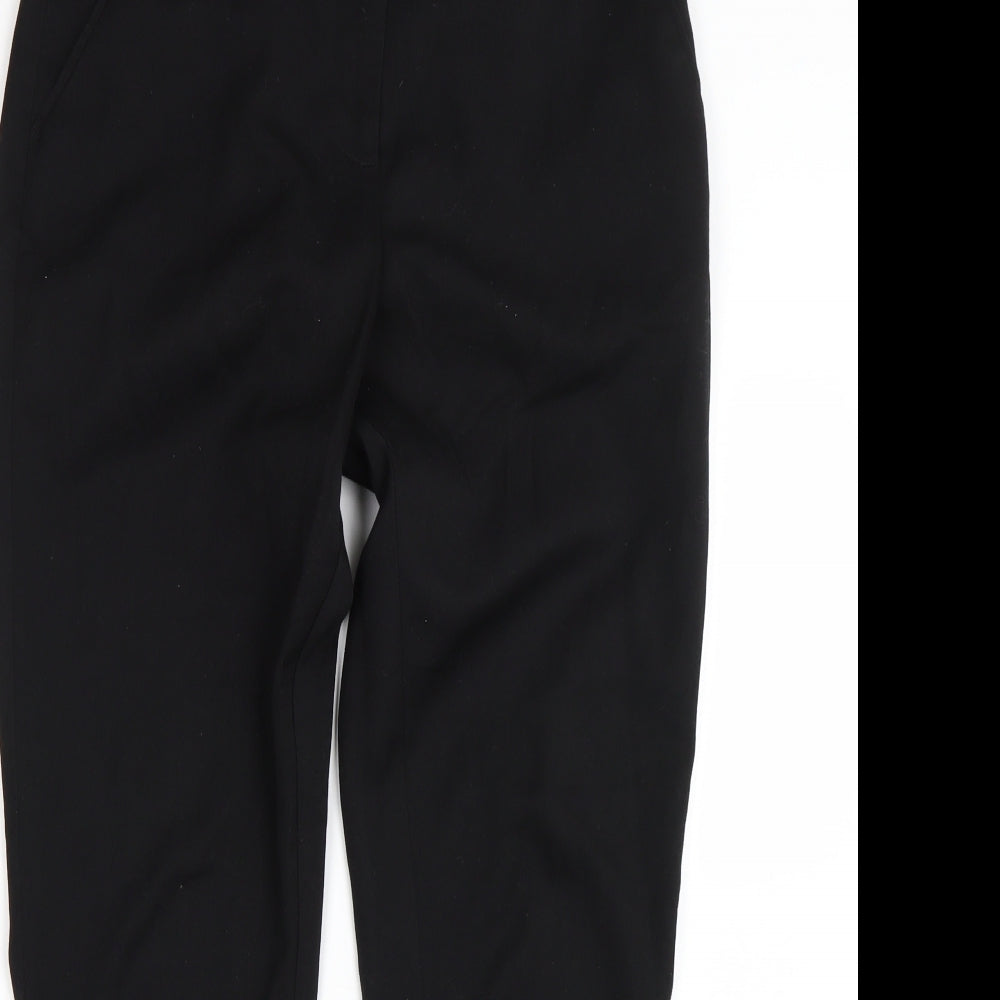 TU Womens Black   Trousers  Size 10 L27 in