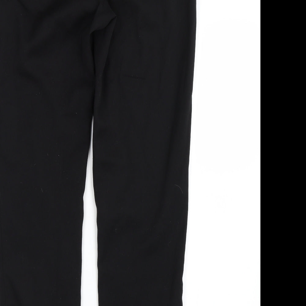 TU Womens Black   Trousers  Size 10 L27 in