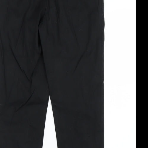 NEXT Womens Black   Trousers  Size 10 L22 in