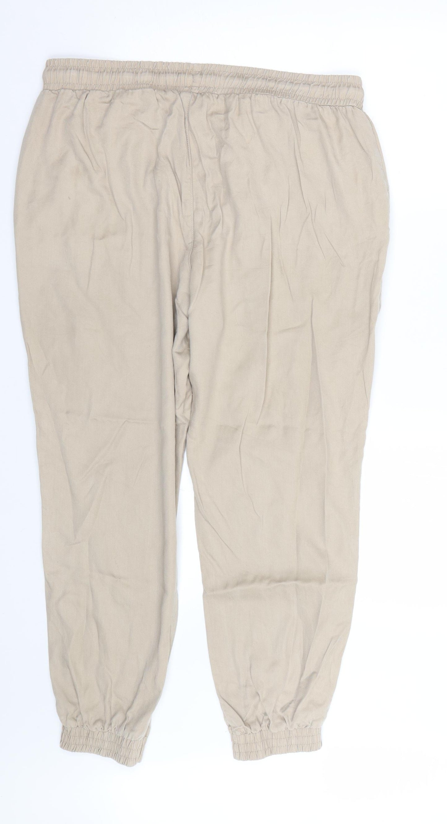 George Womens Beige   Jegging Trousers Size 16 L26 in