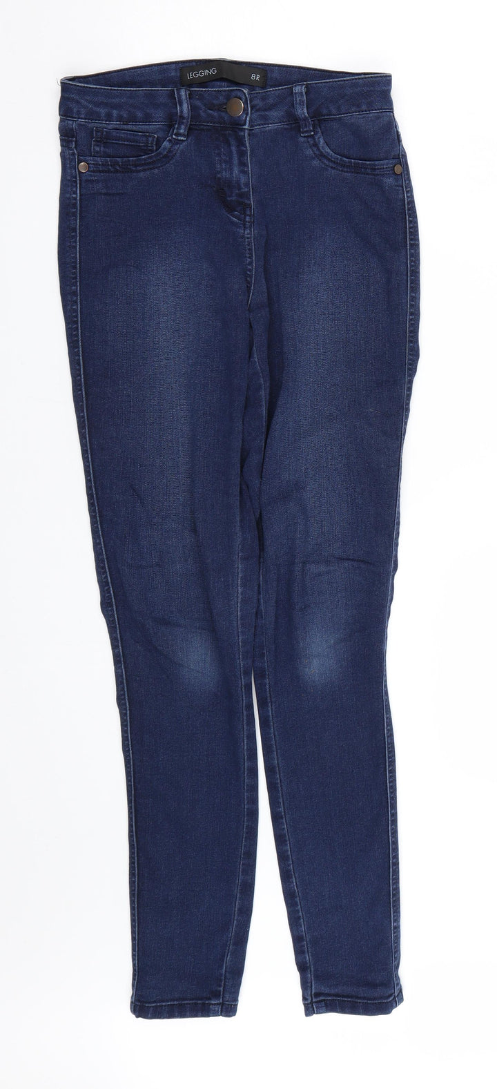 NEXT Womens Blue Jegging Jeans Size 8 L27 in