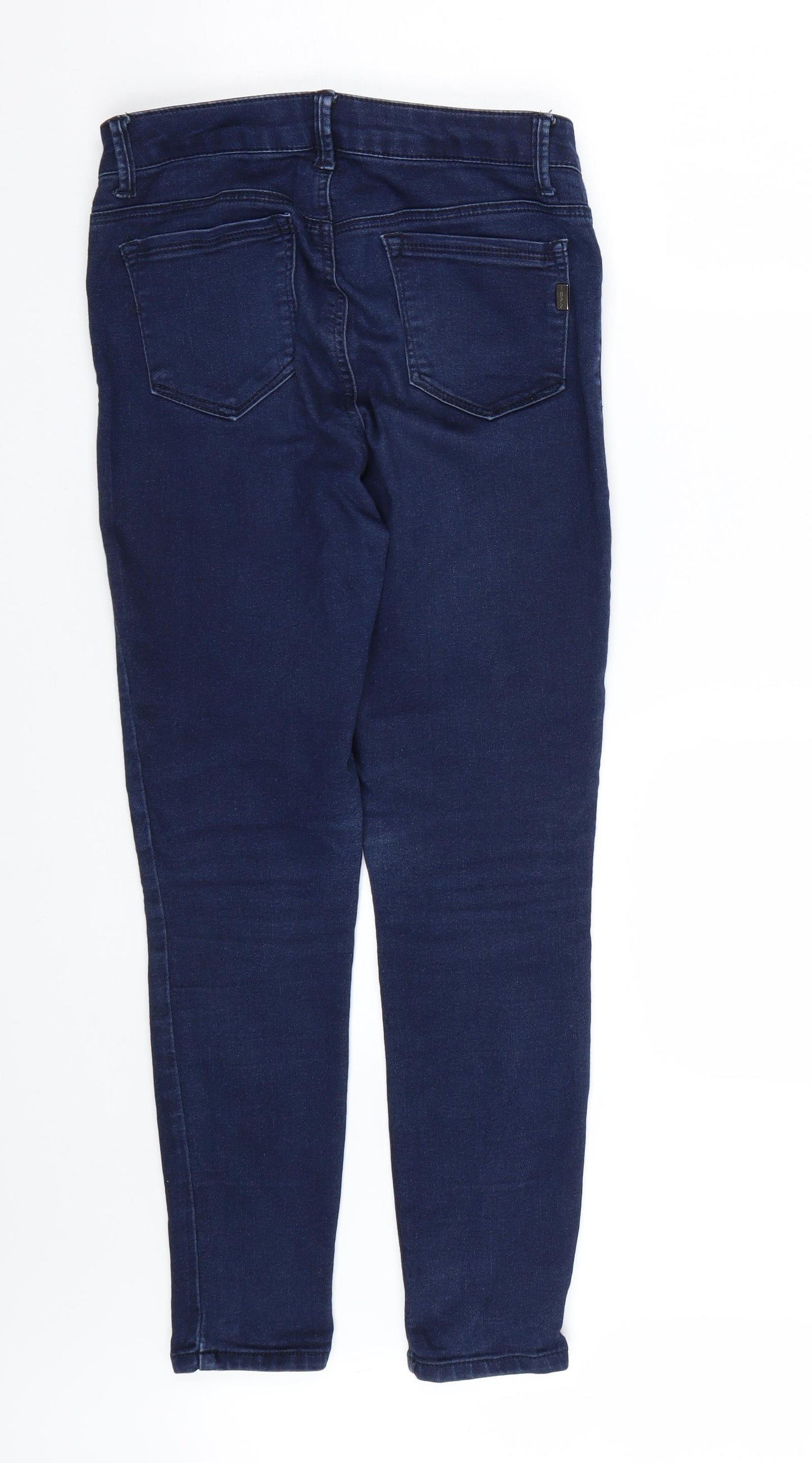 1822 Womens Blue  Denim Jegging Jeans Size 8 L25 in