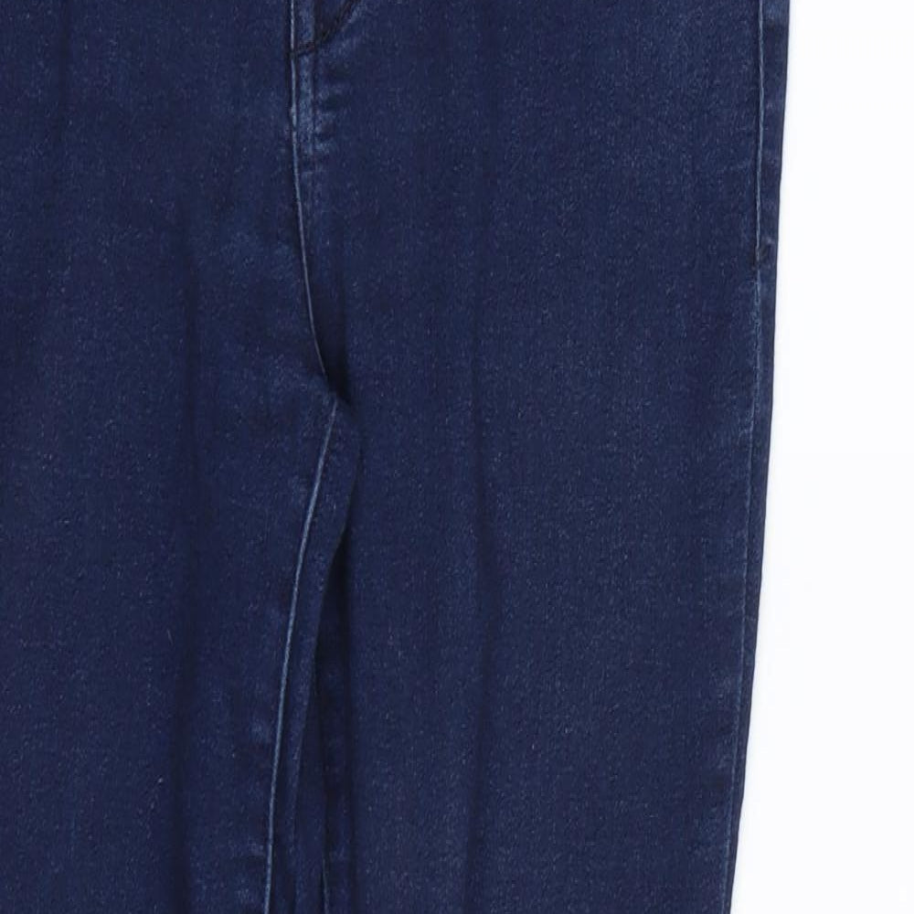 1822 Womens Blue  Denim Jegging Jeans Size 8 L25 in