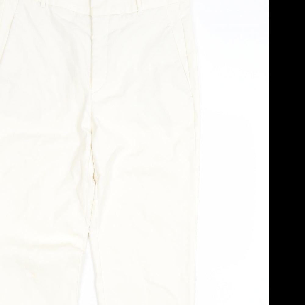 Zara Womens Beige   Trousers  Size M L26 in